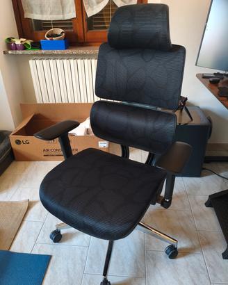 Sedia da ufficio ergonomica