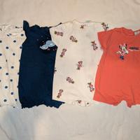 Pagliaccetti pigiami neonata