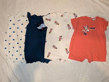 Pagliaccetti pigiami neonata