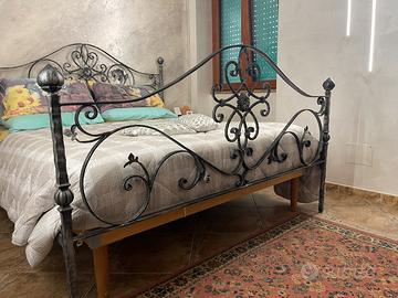 Letto in ferro battuto