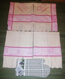 set strofinacci da cucina 