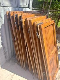 10 scuri per finestre in legno