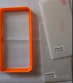 Cover + screen protector per  IPHONE 11