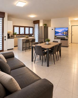 Appartamento 2 camere, 2 wc, 3 terrazzi, box
