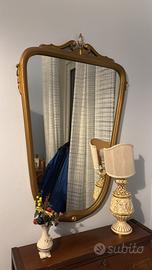 Specchio da parete stile barocco vintage