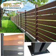 Recinto steccato staccionata frangivista WPC legno