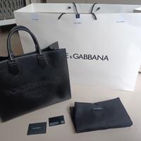 Nuova Dolce & Gabbana Borsa in pelle Shopper 2000€