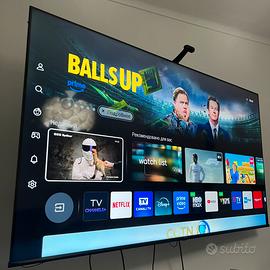 TV 4K 75 Pollici cone luce Govee T2 + supporto