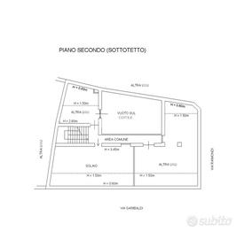 2 locali al piano primo senza spese condominiali