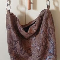 Borsa secchiello vera pelle