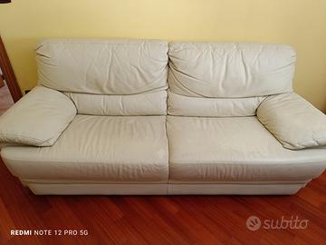 Divano in pelle POLTRONE E SOFA'