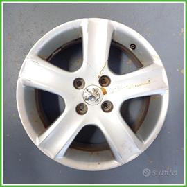 Cerchio Singolo in Lega Peugeot 307 CC 16 pollici