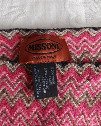 Missoni poncho/mantella in lana taglia U