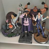 blackbeard crew One piece resin statue 