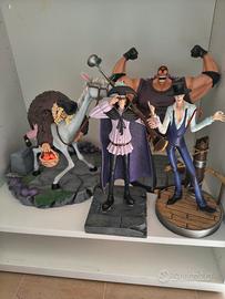 blackbeard crew One piece resin statue 