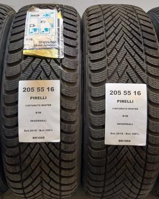 4 GOMME 205 55 16 PIRELLI BR1068