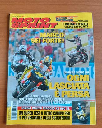 Motosprint 2002 valentino rossi alex barros marco 