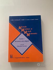Manuale modulare di metodi matematici. Modulo 5