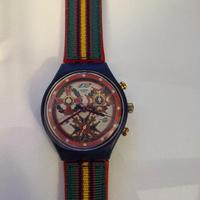 OROLOGIO SWATCH CHRONO CELEBRATIVO OLIMPIADI