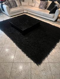 Tappeto a pelo lungo Shaggy Trend – Nero