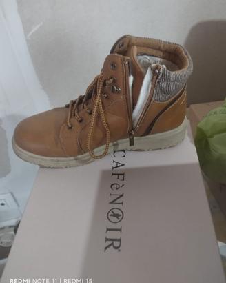 scarponcini uomo beige 