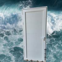 Porta blindata antiallagamento 