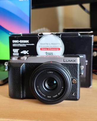 Panasonic Lumix GX80 solo corpo + 2 batterie