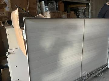 Armadio scorrevole + Letto bimba con doghe