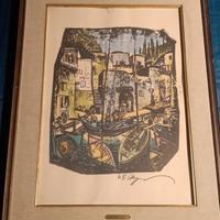 A.E. Stegmann Xilografia Originale Firmata – Opera