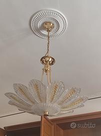 lampadario vetro murano