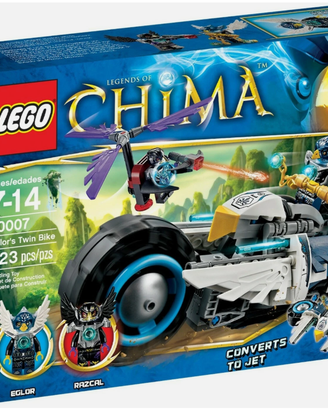 LEGO Legends of Chima 70007 La Bi-moto di Eglor