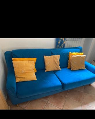 Divano 3 posti stile moderno nordico