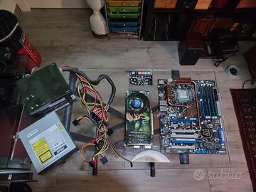 ASUS PC GAMING SCHEDA MADRE+TUTTI COMPONENTI