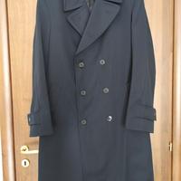 Cappotto  impermeabile marina militare blu tg 50