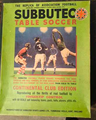GIOCO SUBBUTEO CONTINENTAL CLUB EDITION