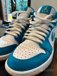 Air Jordan 1 Mid Aquatone