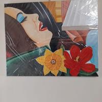 QUADRO DONNA IN SOGNO