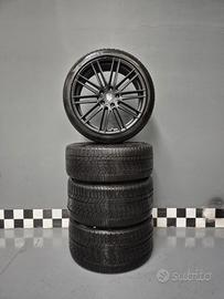 Set di 4 cerchi da 21" Porsche + Gomme Continenta