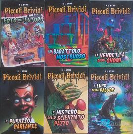 Serie 6 libri Piccoli brividi, autore R.L. Stine