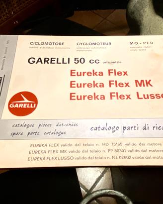 Catalogo parti ricambio Garelli Eureka Flex