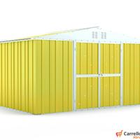 Box lamiera deposito Acciaio 403x269cm giallo