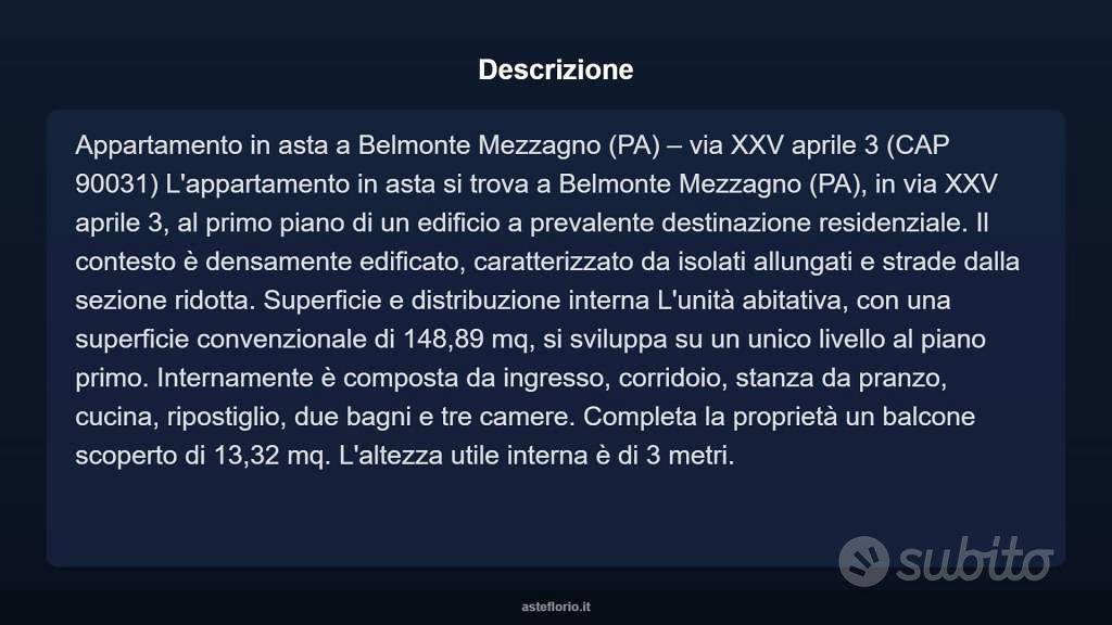Appartamento – Belmonte Mezzagno, Palermo - Vista 4