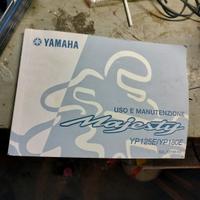 libretto uso e manutenzione Yamaha Majesty 
