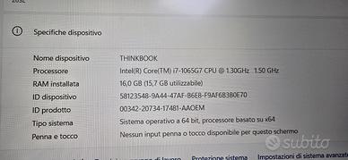 Notebook Lenovo I7