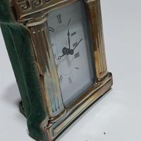 orologio  da tavolo con finiture  Argento