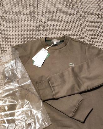 Felpa Lacoste nuova con etichette 