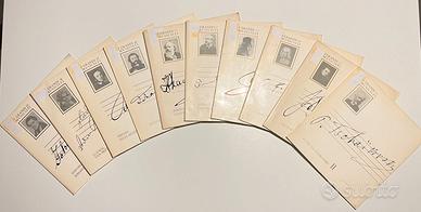 Raccolta di vinili di musica classica