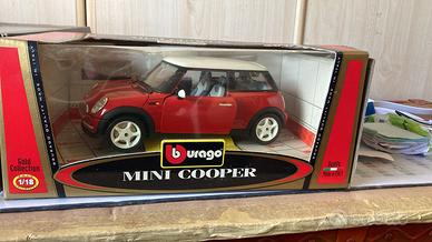 mini cooper burago gold collection
