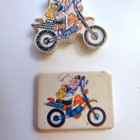 Gomma PMB in motocicletta - Mulino Bianco 1986