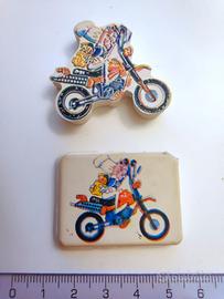 Gomma PMB in motocicletta - Mulino Bianco 1986